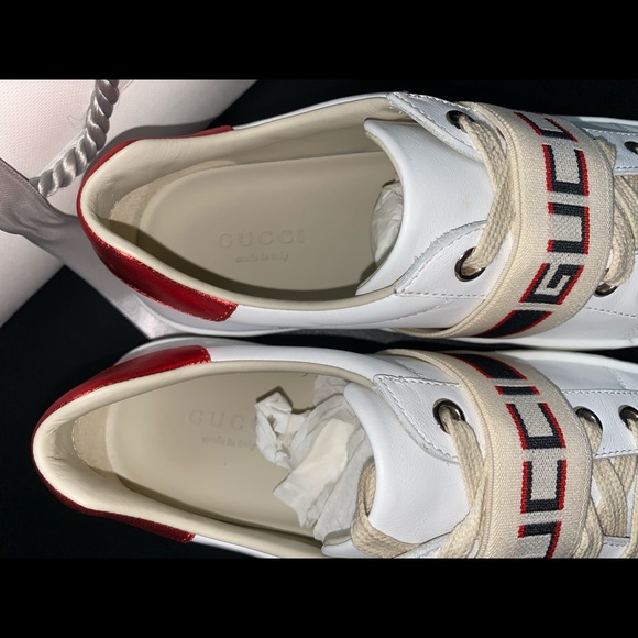 BRAND NEW GUCCI SNEAKERS YOUTH SIZE 3 - Picture 5 of 9